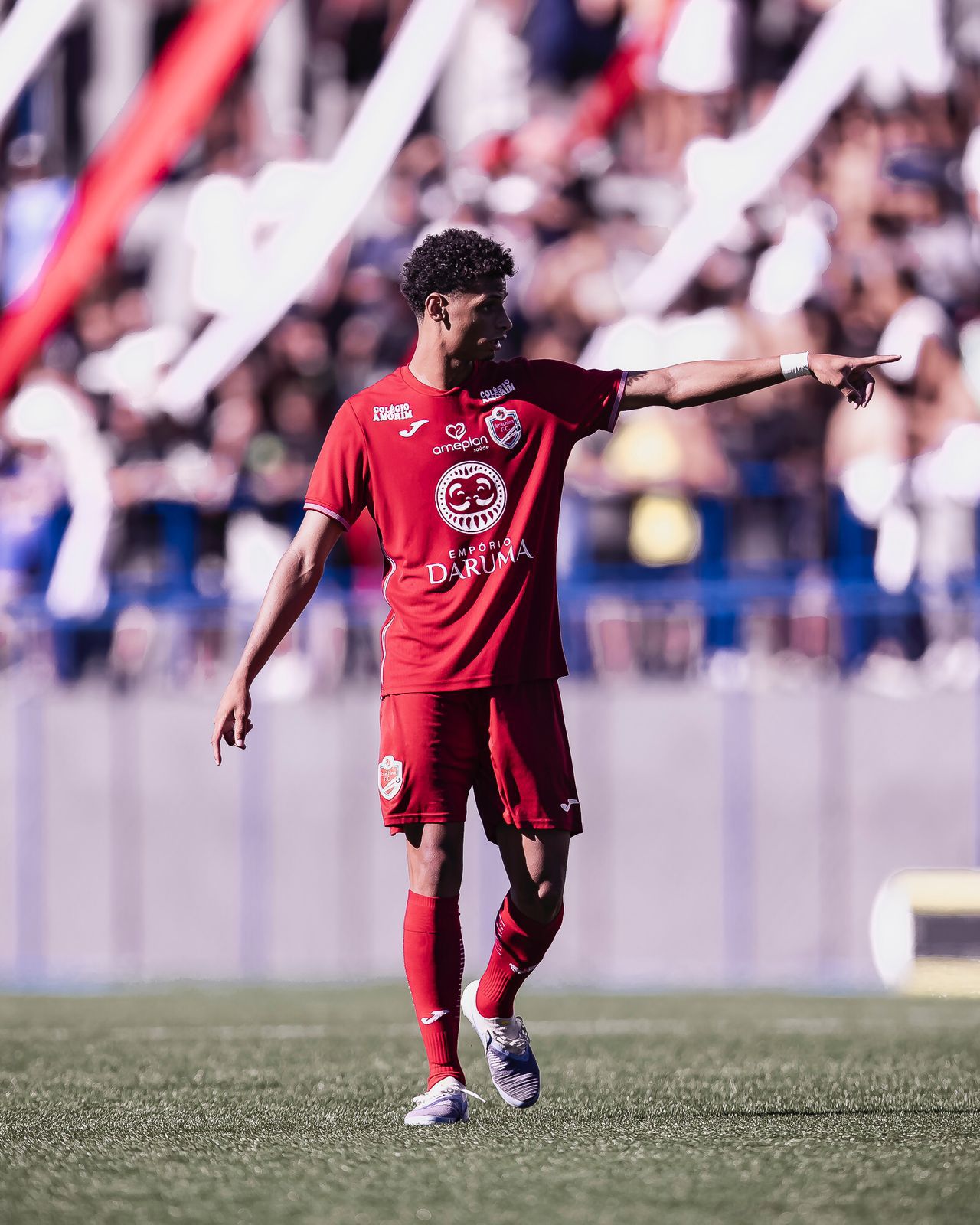 Nathan Yuri em campo pelo Ibrachina FC